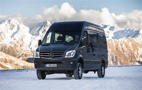 Mercedes-Benz Sprinter 4x4 is on Its Way to The United States - autoevolution