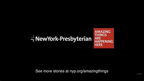 Healthcare Advertising Example #2: New York Presbyterian Hospital - Brogan & Partners