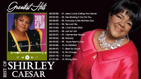 Shirley Caesar - The best songs of Shirley Caesar - Gospel Songs - YouTube