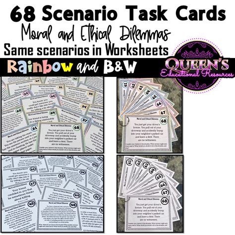 Moral and Ethical Dilemma Scenarios | Conflict Resolution Situation Cards | Made By Teachers