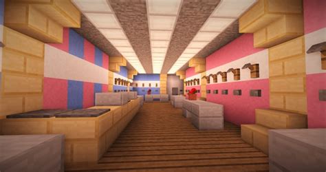 Dawson Strip Mall Shop Interiors Minecraft Map