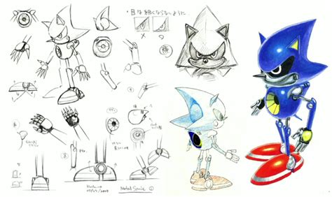 Never Before Seen Concept Art of Sonic Characters Shown - Sonic Retro