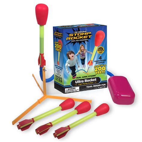 Stomp Rocket® Ultra, 4 Rockets - Walmart.com