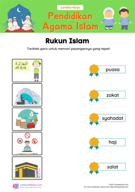 Gambar Rukun Islam Anak