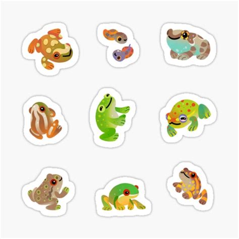 "Tree frog" Sticker for Sale by pikaole | Redbubble