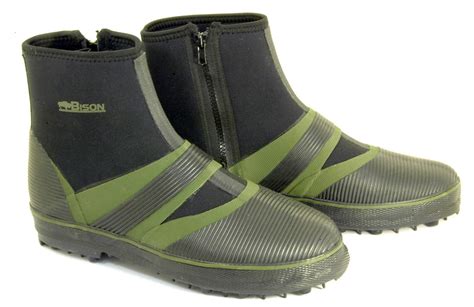 BISON BEARCLAW STUDDED WADING SHORE FIELD BOOTS SZ 5-13 | Bison Waders ...