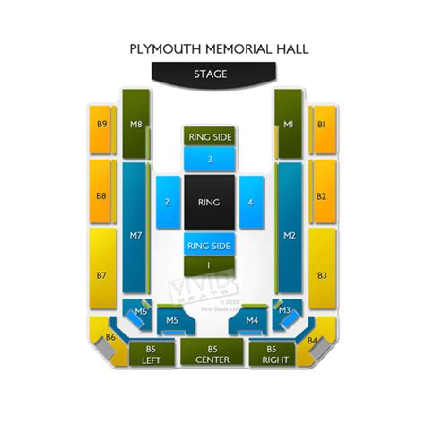 Plymouth Memorial Hall Seating Chart | Vivid Seats