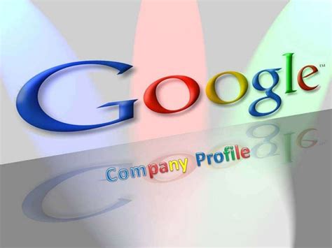 Google- company profile