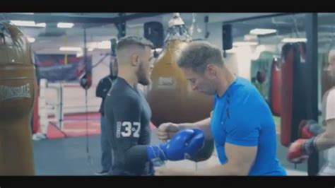 Conor McGregor releases a video aggressively training for a boxing ...