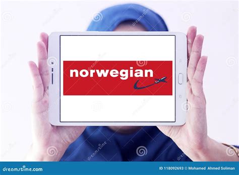 Norwegian Air Shuttle logo editorial stock photo. Image of airlines - 118092693