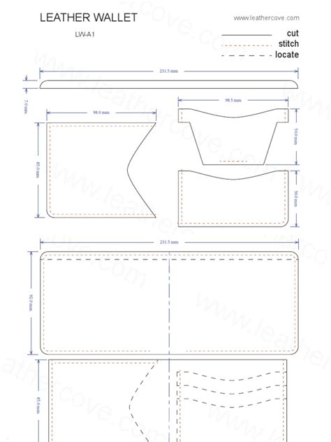 Free Long Travel Wallet Pattern Pdf | IUCN Water