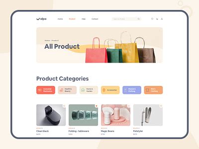 E-Commerce / Product Page by Afsar Hossen on Dribbble