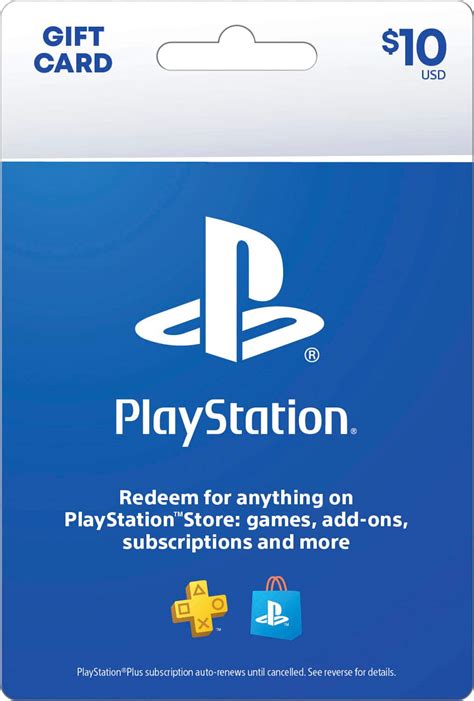 Sony PlayStation Store $10 Gift Card PSN - $10 - Best Buy