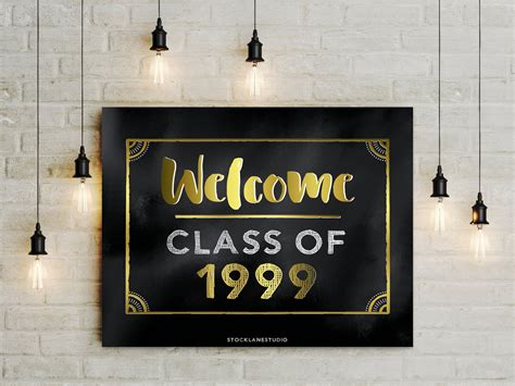 Welcome Class of 2023 Printable High School or College Banner - Etsy