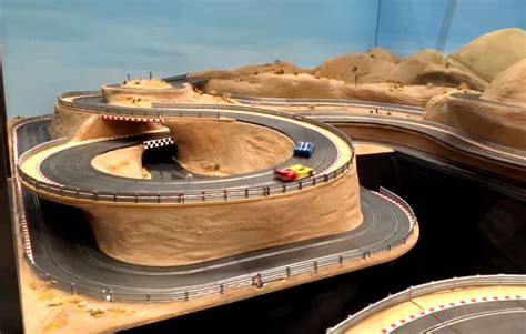 Slot Car Layout at Wroxham Miniature Worlds | Slot cars, Slot, Slot car ...