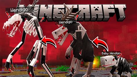 NOVO ADDON DE WENDIGO ADICIONADO NO MINECRAFT! - YouTube