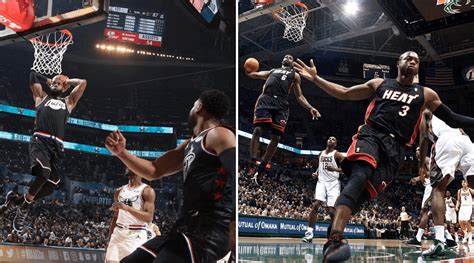 LeBron James Dwyane Wade Iconic Dunk Poster | ubicaciondepersonas.cdmx ...