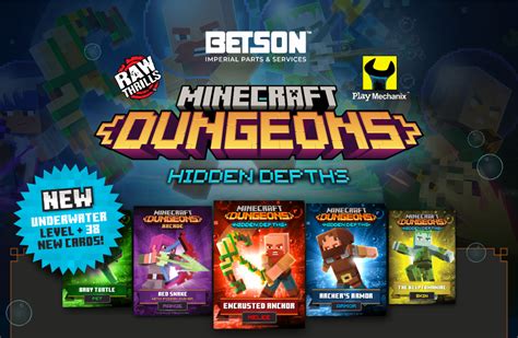 Arcade Heroes Raw Thrills Launches Series 2 Cards & New Level For Minecraft Dungeons Arcade ...