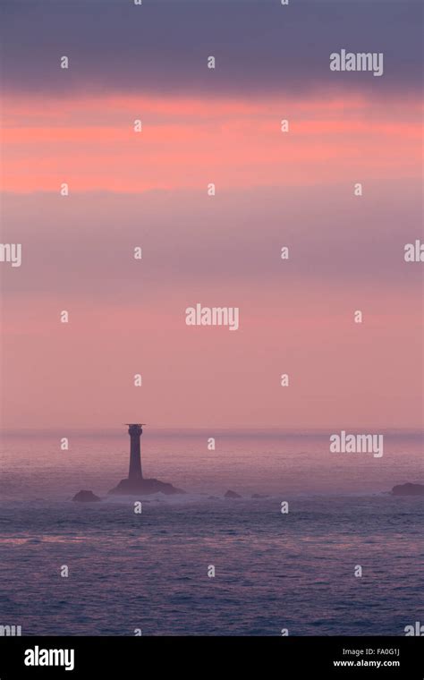 Longships Lighthouse; Land's End; Cornwall; UK Stock Photo - Alamy