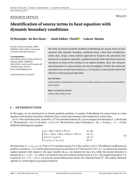 Identification of source terms in heat equation with dynamic boundary ...