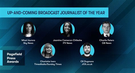 Announcing the finalists for the ‘Up-and-Coming Broadcast Journalist of ...