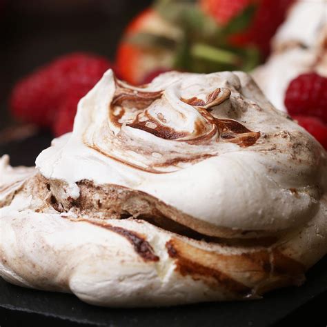 Chocolate Swirl Meringues Recipe by Tasty | MicheleS | Copy Me That