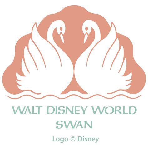 Walt Disney World Swan Logo PNG Transparent & SVG Vector - Freebie Supply