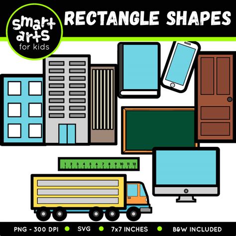 Rectangle Objects Pictures Clipart