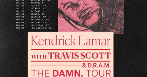 Kendrick Lamar Damn Tour