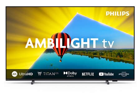 TV LED Philips 43PUS8079 LED Ambilight TV 4k 108cm 2024 - 43PUS8079 | Darty