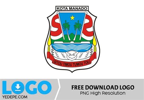 Logo Kota Manado | Free Download Logo Format PNG | Logo PNG | Logo Keren