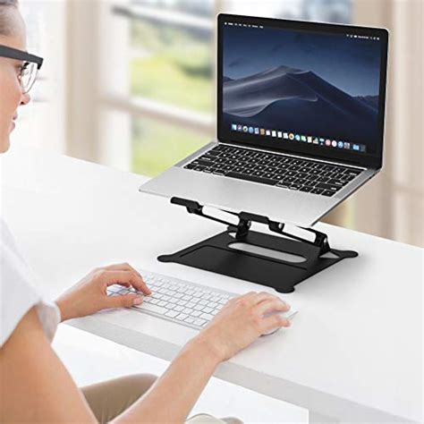 BESIGN LS05 Aluminum Laptop Stand, Ergonomic Adjustable Notebook Stand, Riser Holder Computer ...