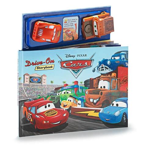 13" x 10" book, 28 pages, Lightning McQueen car with changeable cover, 2 AAA batteries (not ...