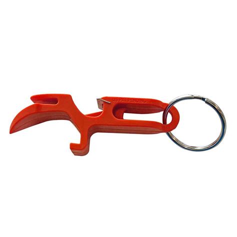 Shotgun Beer Tool Bottle Opening Keychain