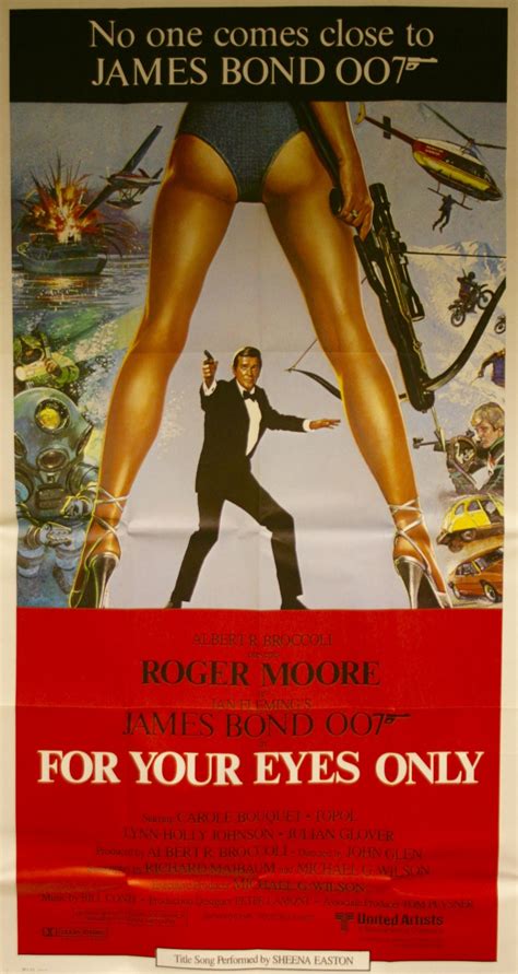 James Bond: For Your Eyes Only Movie Poster