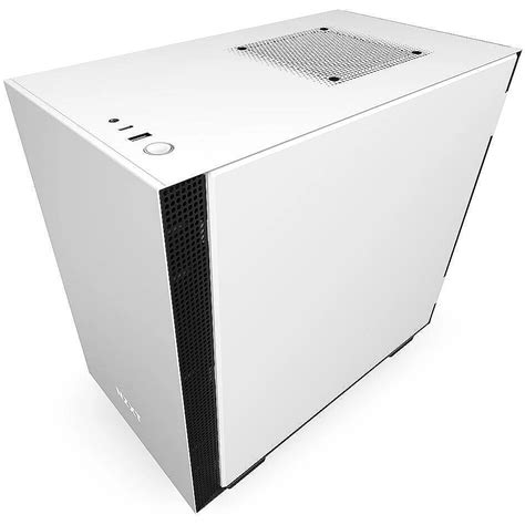 NZXT H210 Mini-ITX, Matte White, Tempered Glass (CA-H210B-W1)