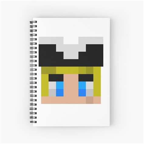 "Tommyinnit Dream SMP War Skin" Spiral Notebook by Endere | Redbubble