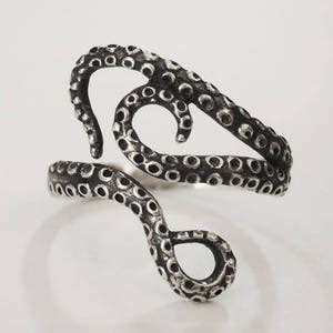 Octopus Ring, Adjustable Octopus Ring, Octopus Ring, Antique Ring ...