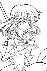 Sailor Saturn Coloring Pages sketch template