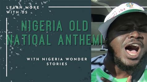 NIGERIA OLD NATIONAL ANTHEM (1960 - 1978) - YouTube