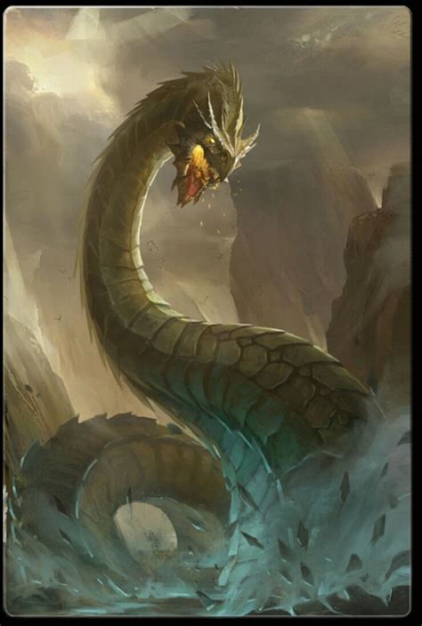 Mhor the Wyrm: Ancient Serpent of the Forest and Desert