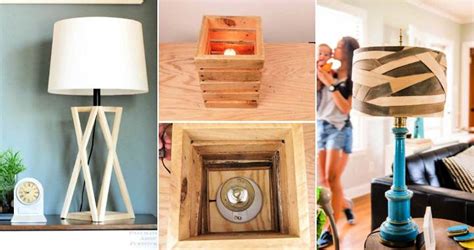 25 Easy DIY Wooden Lamp Ideas To Upgrade Your Table Lamps