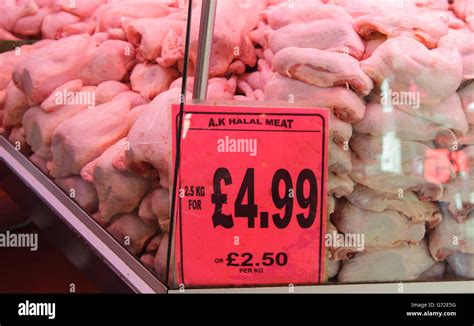 Halal meat Stock Photo - Alamy