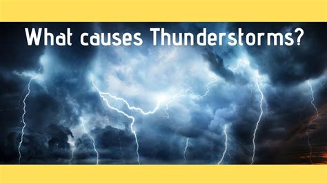 How Thunderstorms Form - YouTube