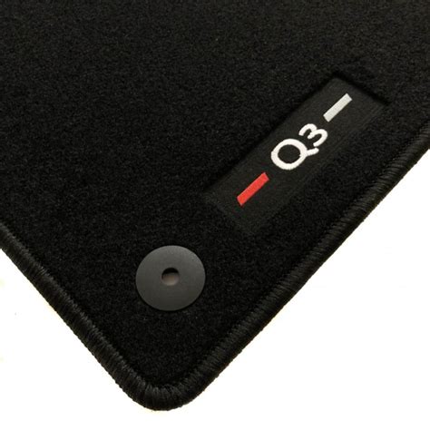 Floor mats for AUDI Q3 8U (2011-2019) finish Sportline - Discount 20%