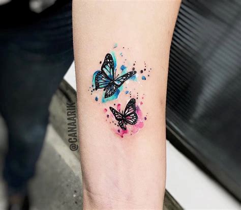 Butterflies tattoo by Cana Arik Tattoos | Photo 23046