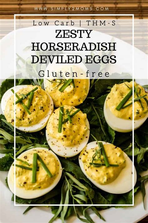 Not Your Mama's Deviled Eggs | Keto Horseradish Deviled Egg Recipe