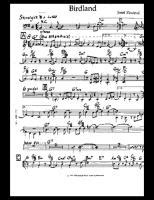 Joe Zawinul - Birdland - Free Downloadable Sheet Music