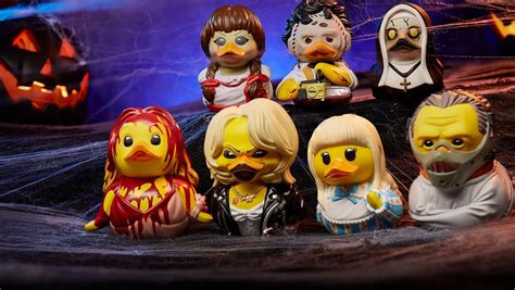 These Horror Rubber Duckies Will Haunt Your Bathtub