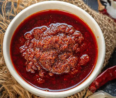 Rajasthani Red Chilli Garlic Chutney Recipe | Foodiewish